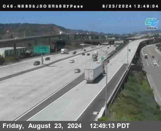 NB 805 at NB 805/5 Merge