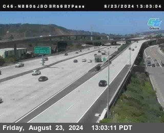 NB 805 at NB 805/5 Merge