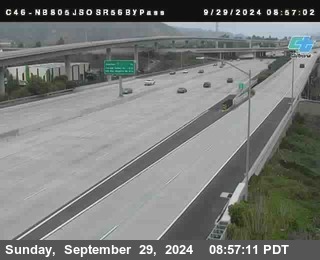 NB 805 at NB 805/5 Merge