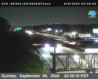 NB 805 at NB 805/5 Merge