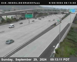 NB 805 at NB 805/5 Merge