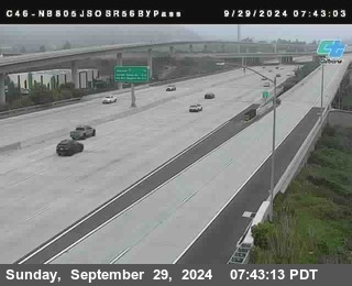 NB 805 at NB 805/5 Merge