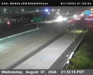 NB 805 at NB 805/5 Merge