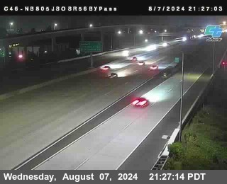 NB 805 at NB 805/5 Merge