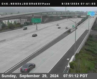 NB 805 at NB 805/5 Merge