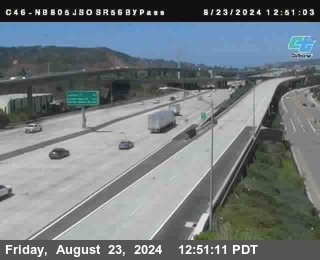 NB 805 at NB 805/5 Merge