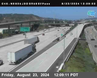 NB 805 at NB 805/5 Merge