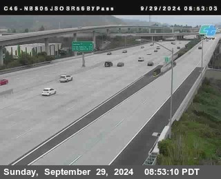 NB 805 at NB 805/5 Merge