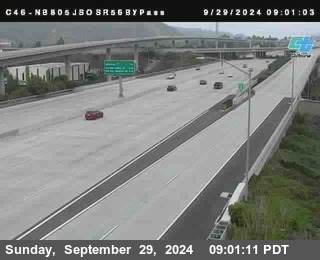 NB 805 at NB 805/5 Merge