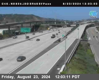 NB 805 at NB 805/5 Merge