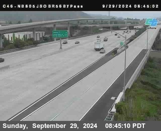 NB 805 at NB 805/5 Merge