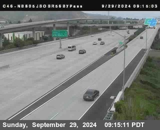 NB 805 at NB 805/5 Merge