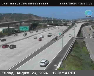 NB 805 at NB 805/5 Merge