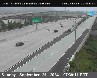 NB 805 at NB 805/5 Merge