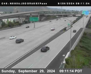 NB 805 at NB 805/5 Merge