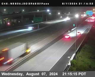 NB 805 at NB 805/5 Merge