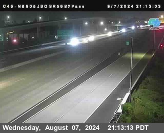 NB 805 at NB 805/5 Merge