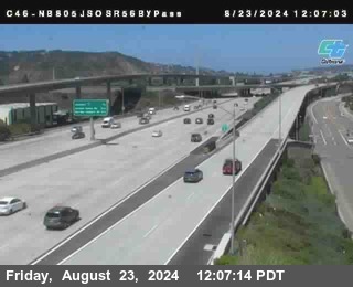 NB 805 at NB 805/5 Merge