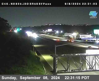 NB 805 at NB 805/5 Merge