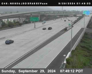 NB 805 at NB 805/5 Merge