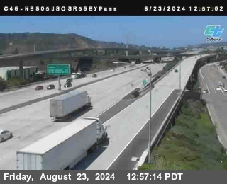 NB 805 at NB 805/5 Merge