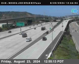 NB 805 at NB 805/5 Merge