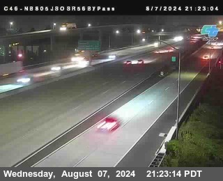 NB 805 at NB 805/5 Merge