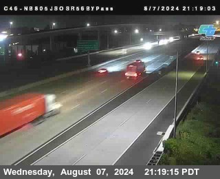 NB 805 at NB 805/5 Merge