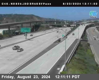 NB 805 at NB 805/5 Merge