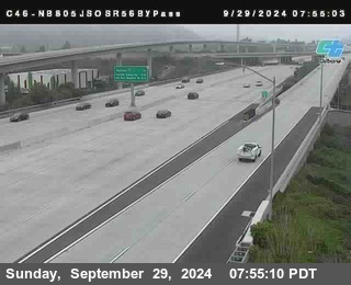 NB 805 at NB 805/5 Merge