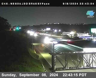 NB 805 at NB 805/5 Merge