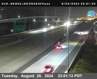 NB 805 at NB 805/5 Merge