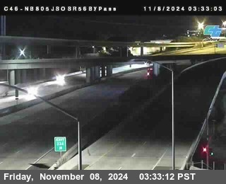 NB 805 at NB 805/5 Merge