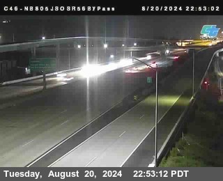 NB 805 at NB 805/5 Merge