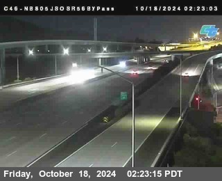 NB 805 at NB 805/5 Merge