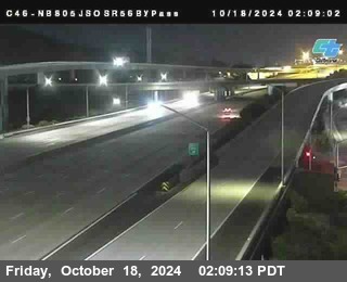 NB 805 at NB 805/5 Merge