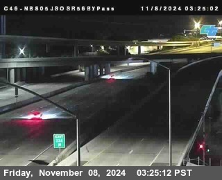 NB 805 at NB 805/5 Merge