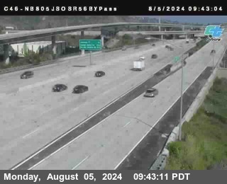 NB 805 at NB 805/5 Merge