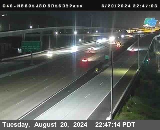 NB 805 at NB 805/5 Merge