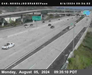 NB 805 at NB 805/5 Merge