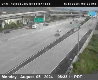 NB 805 at NB 805/5 Merge