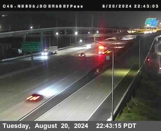 NB 805 at NB 805/5 Merge