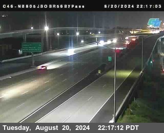 NB 805 at NB 805/5 Merge