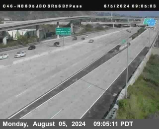 NB 805 at NB 805/5 Merge