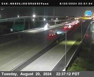 NB 805 at NB 805/5 Merge