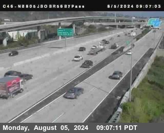 NB 805 at NB 805/5 Merge