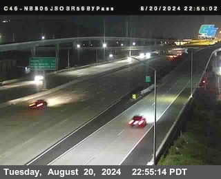 NB 805 at NB 805/5 Merge