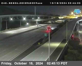 NB 805 at NB 805/5 Merge