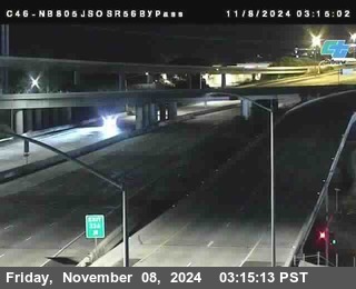 NB 805 at NB 805/5 Merge