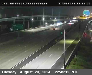 NB 805 at NB 805/5 Merge